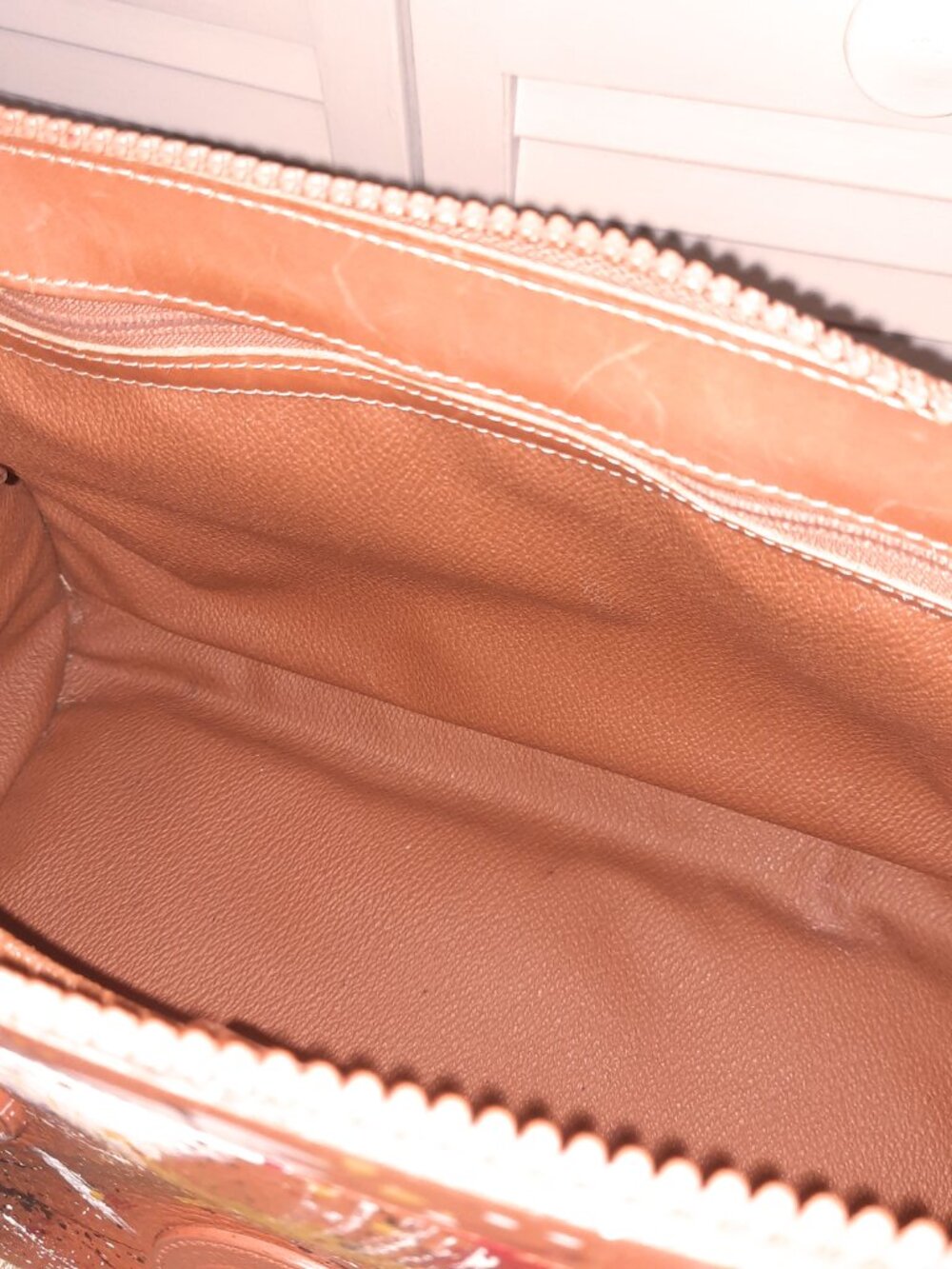 Vintage Dooney & Bourke Dipinta Inspired Satchel - Picture 14 of 16